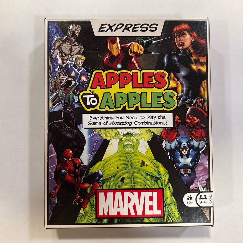 Brand New, Unopened Marvel Apples to Apples game